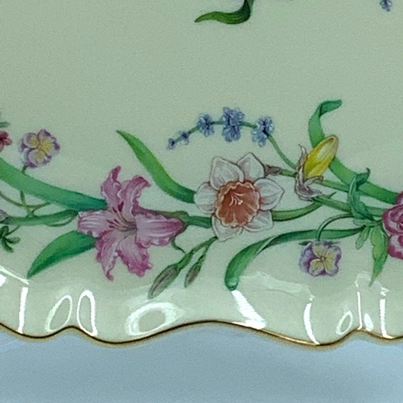 1999 Lenox Flower Blossom Candy Tray - Picture 5 of 9